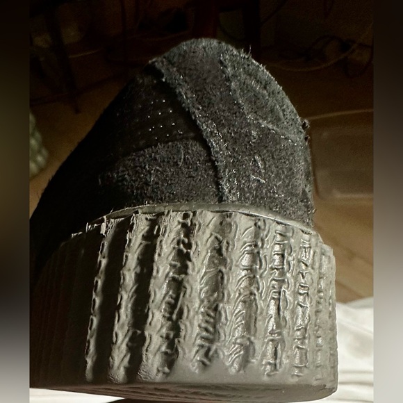 PUMA FENTY RIHANNA Platform Sneakers Size 8.5 Black Suede Y2K Retro Creeper Shoe - Picture 9 of 9